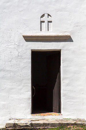 Doorway, Mission Espiritu Santo, Goliad, Texas