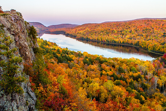 Fall Splendor, Lake of the Clouds, Michigan UP