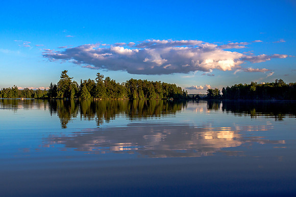 Thousand Island Lake Reflection, UP Michigan