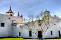 Rear Entrance,  Mission Espiritu Santo, Goliad, Texas