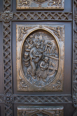 Door Detail, Cathedral Basilica of St Francis odf Assisi, Santa Fe