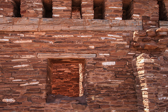 Window and Wall detail, Abo Mission, Salinas Pueblo Missions