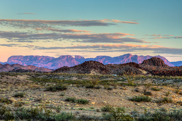 Last Light, Chisos Mountains, Big Bend NP