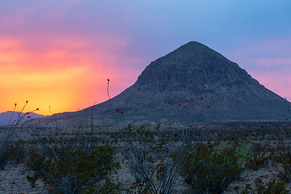 Hen Egg Mountain, Dusk