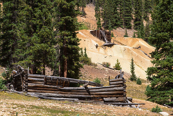 Bon Ton Mine Ruins, Near Pitkin/ Cumberland Pass
