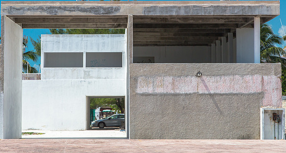 Rectangles, Parking Structure, Isla Mujares, Mexico