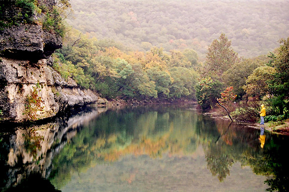 Reflections at the Lake, Lost Maples SP