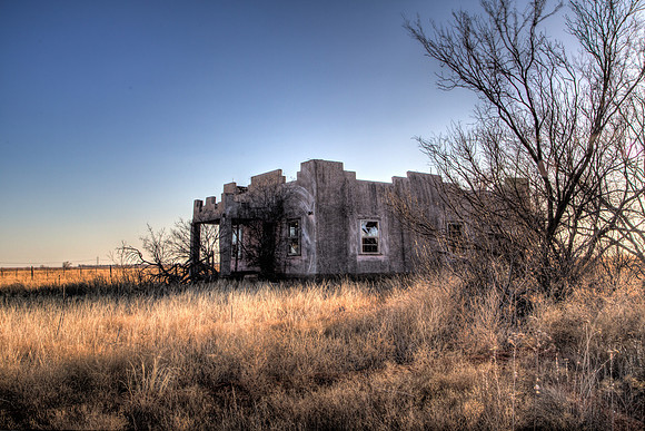 Abandoned Building, Whiteflat, TX