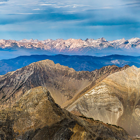 Sawtooth Mountain Aerials (published in Flyline Newsletter of Idaho Aviation Assn)