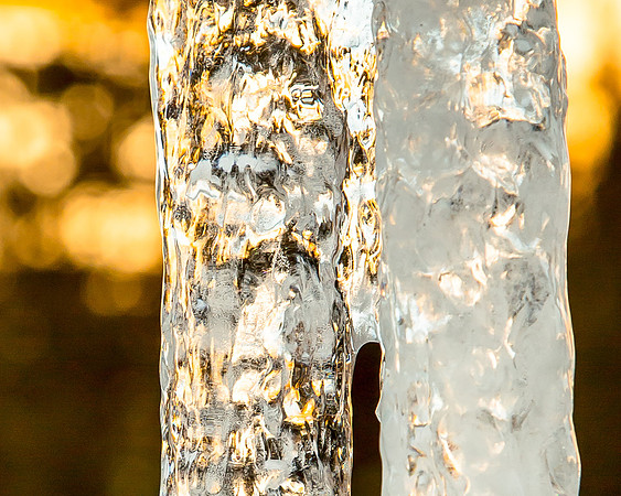 Shimmering icicles