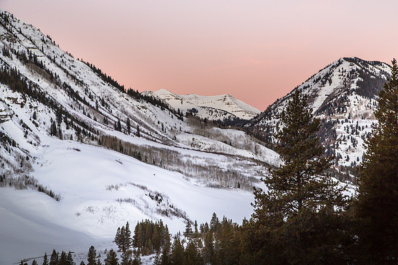 Rosy Sunrise, Gunsight Pass, Colorado