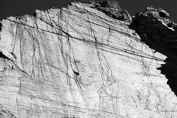 Morrow Point Rockface, Beginning of the Black Canyon of the Gunnison