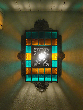 Light Fixture, La Fonda Hotel, Santa Fe