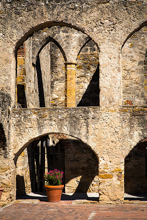 Arches, Mission San Jose, San Antonio, Texas