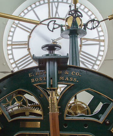 Inside the DeWitt County Courthouse Clock Tower, Cuero