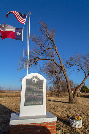Monument to Abandoned Town of Whiteflat