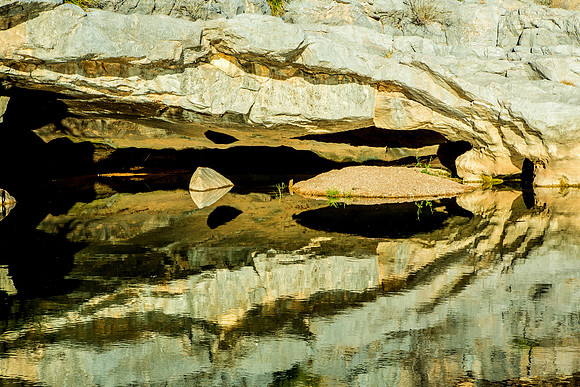 Reflection, Pedernales Falls State Park