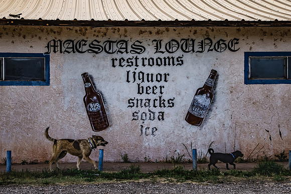 The Thirsty Dogs, "New" Maestas Lounge, NM